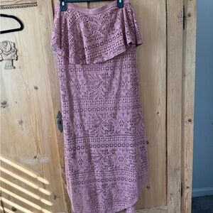 Free People strapless Maxi dress